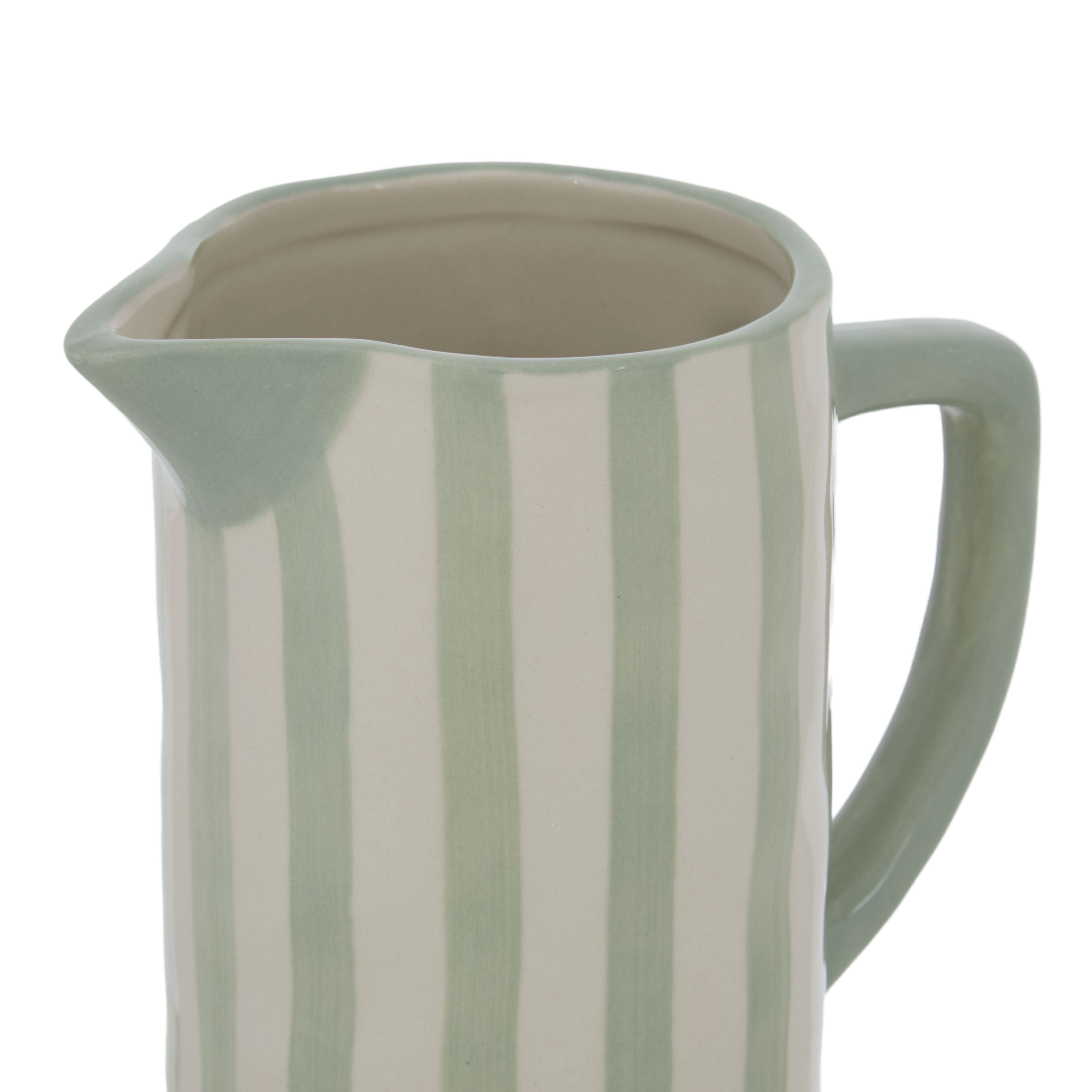 Hollis Ceramic Jug 16x9x20cm-General-Emporium-The Bay Room