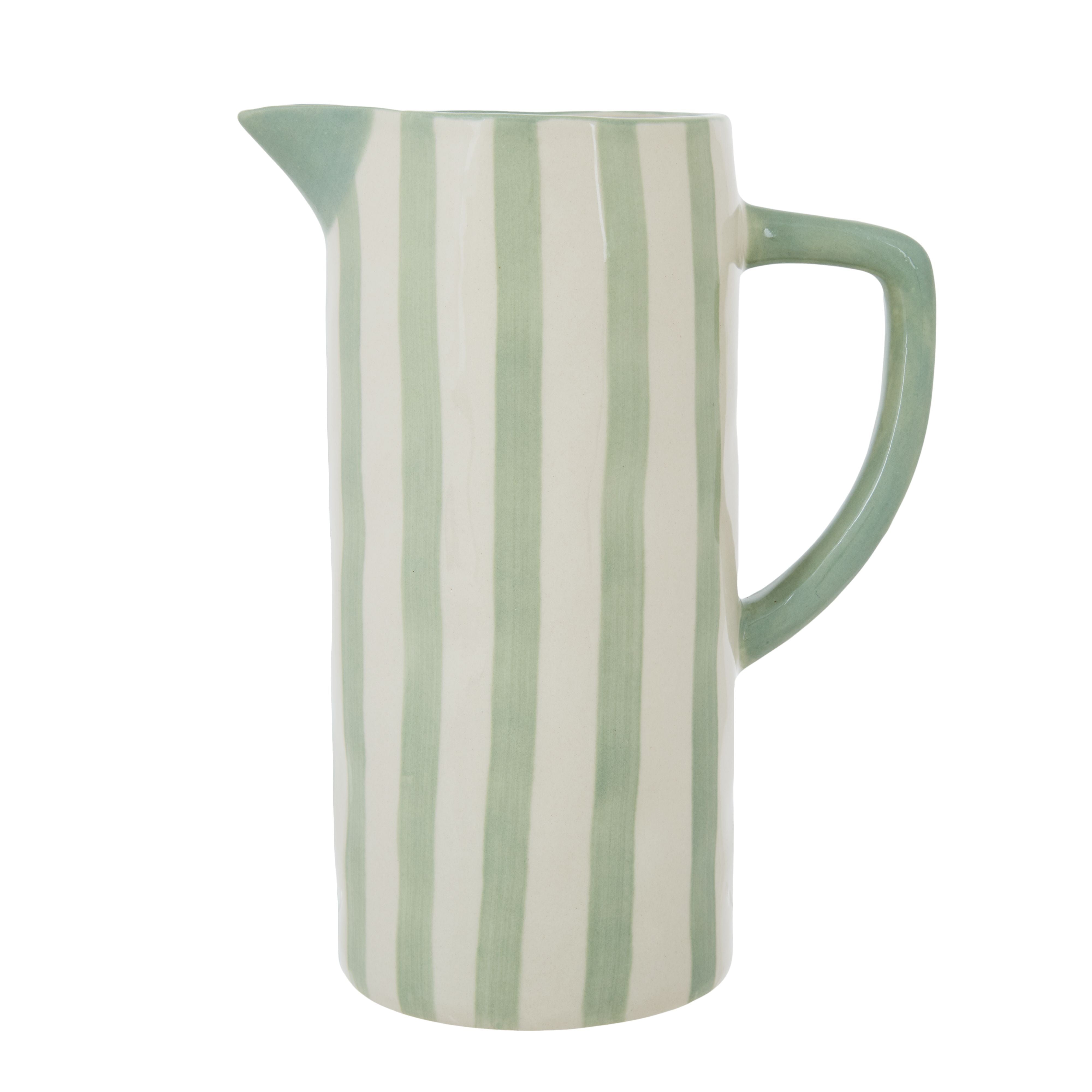 Hollis Ceramic Jug 16x9x20cm-General-Emporium-The Bay Room