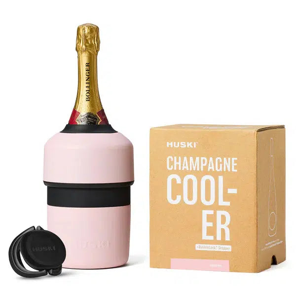 Huski Champagne Cooler - Powder Pink-Travel & Outdoors-Huski-The Bay Room