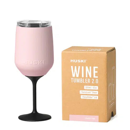 Huski Wine Tumbler 2.0 - Powder Pink-Travel & Outdoors-Huski-The Bay Room