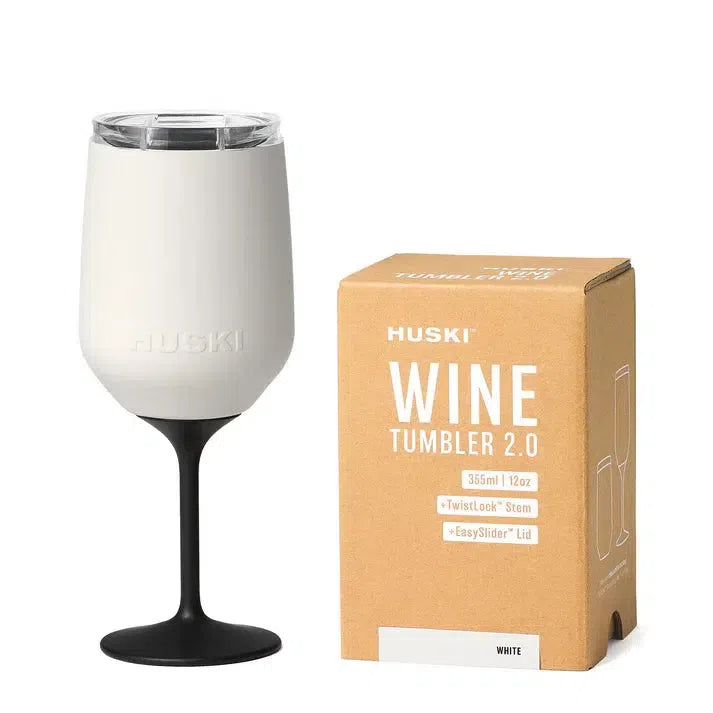 Huski Wine Tumbler 2.0 - White-Travel & Outdoors-Huski-The Bay Room