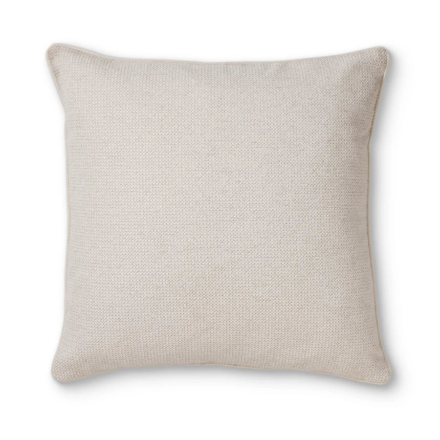 Casey Cream Textured Cushion 55x55cm