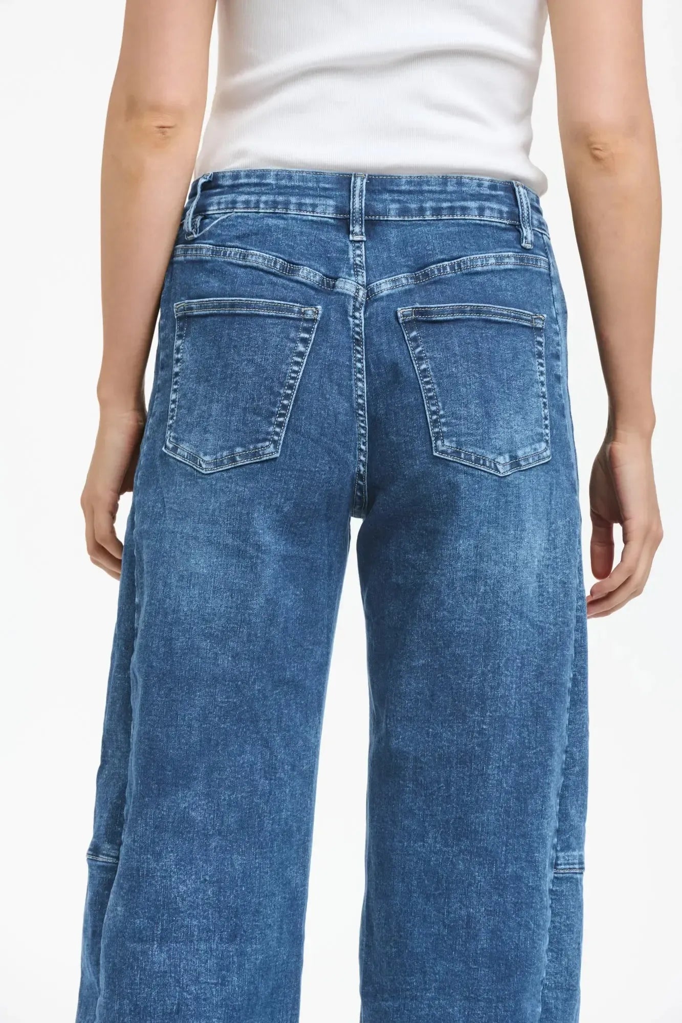 Idaho Barrel Jean - Mid Denim-Jeans-Italian Star-The Bay Room