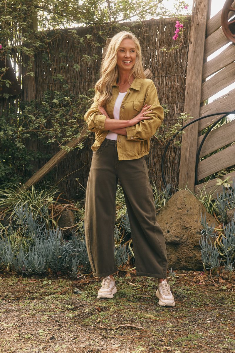 Idaho Barrel Jean - Military-Jeans-Italian Star-The Bay Room