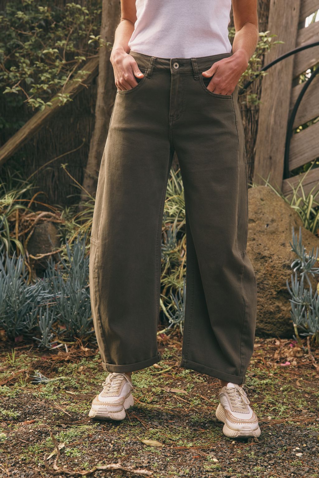 Idaho Barrel Jean - Military-Jeans-Italian Star-The Bay Room