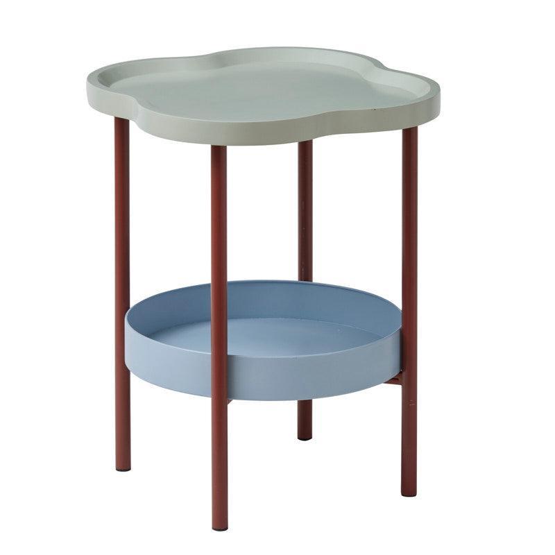 Illinois Metal/Wood Side Table 46x51cm-Furniture-Coast To Coast Home-The Bay Room