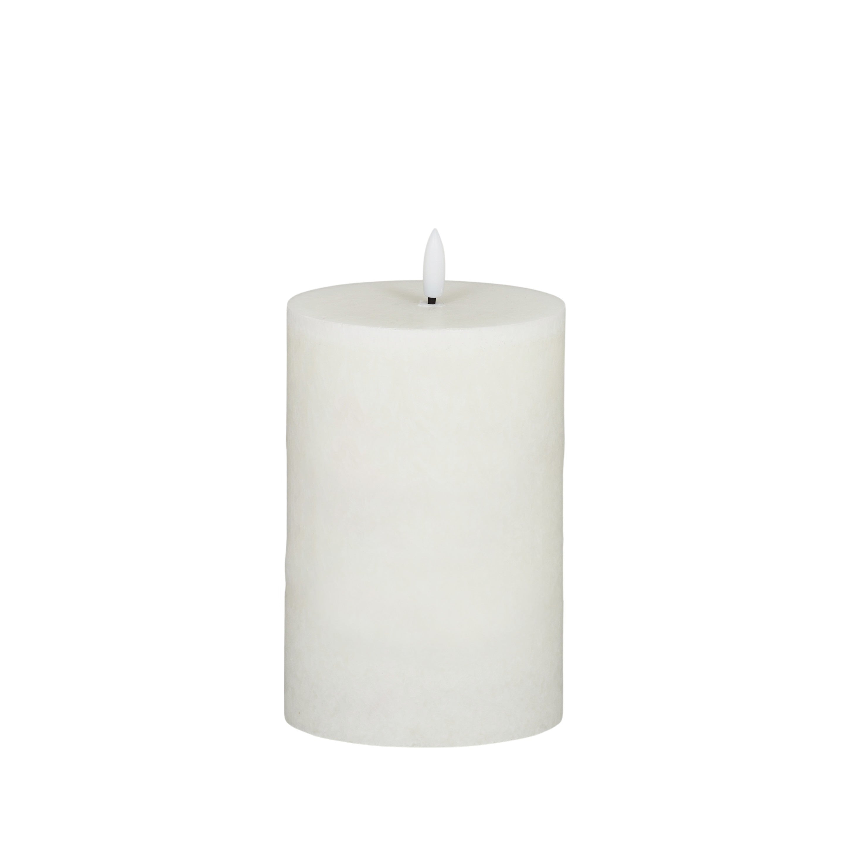 Illume Pillar LED Candle 15cm - White-Decor Items-Coast To Coast Home-The Bay Room