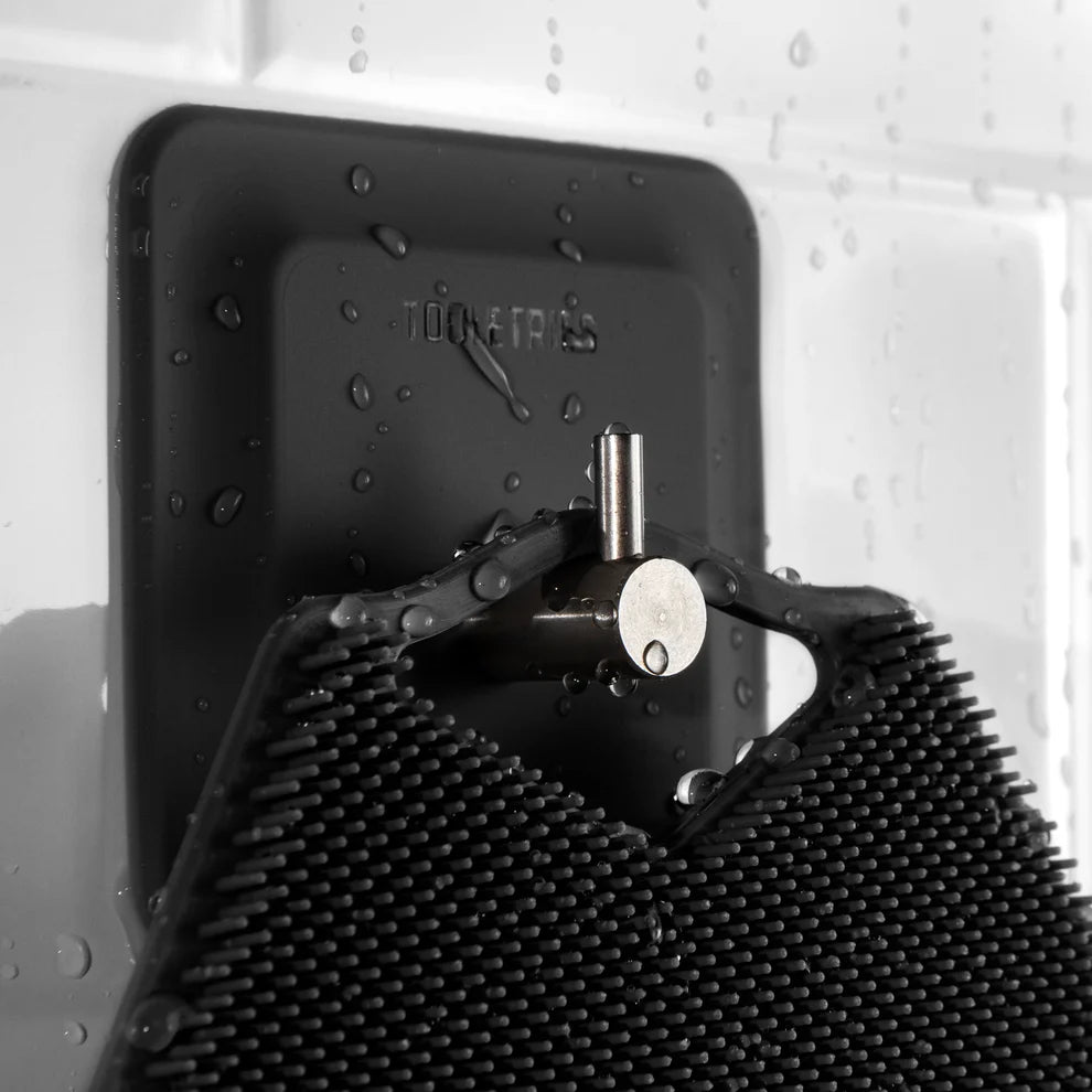 The Arnold Shower Hook - Charcoal