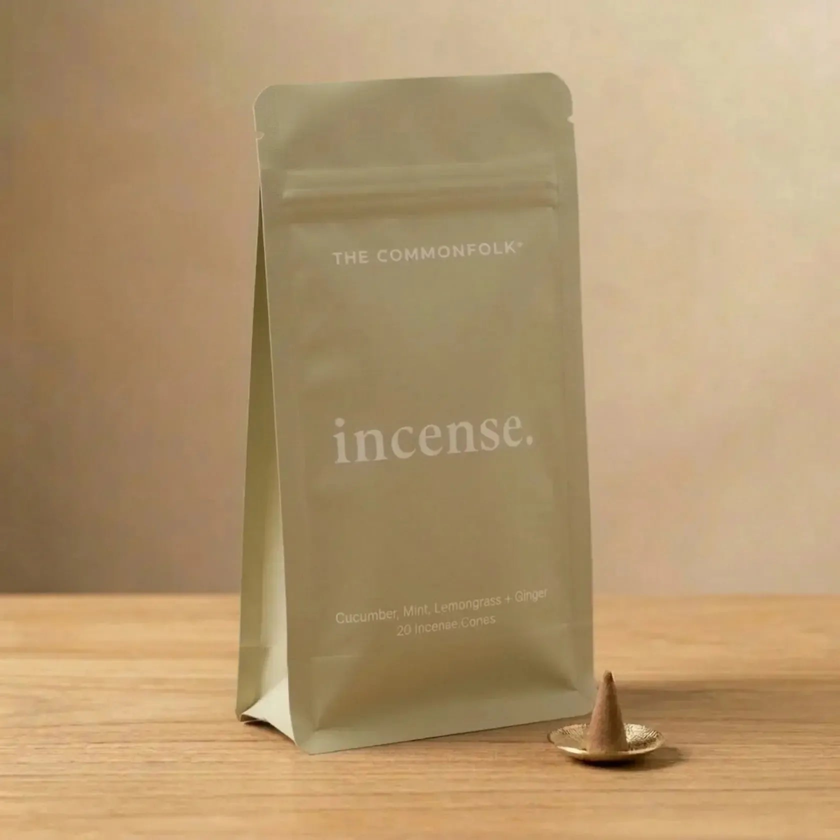 Incense Cones / Hudson Valley - Cucumber, Mint, Lemongrass + Ginger-Candles & Fragrances-The Commonfolk Collective-The Bay Room
