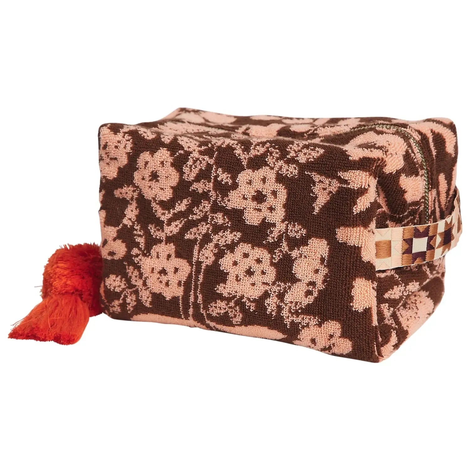 Indiana Terry Pouch - Carnelian-Beauty & Well-Being-Sage & Clare-The Bay Room