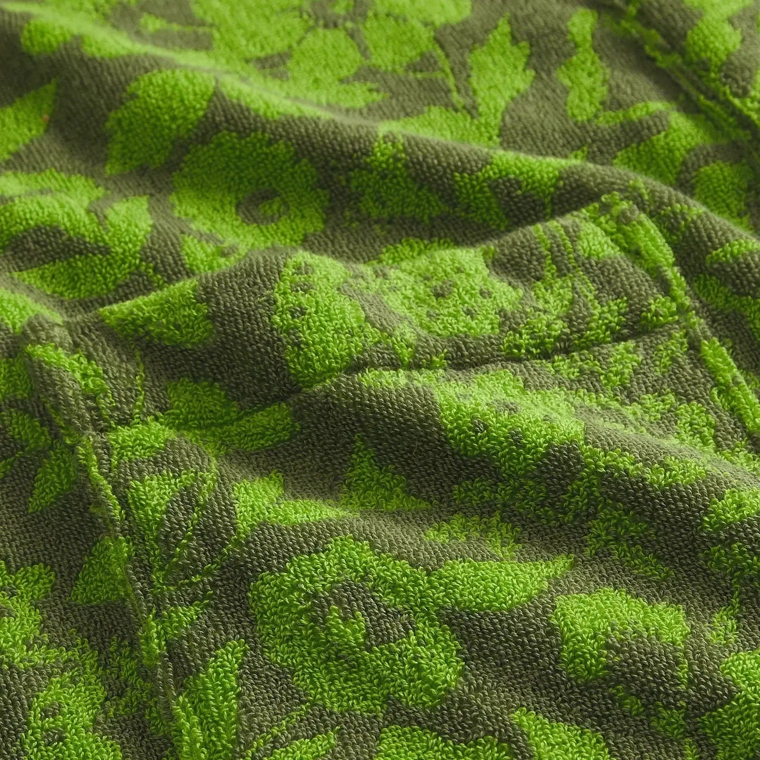 Indiana Towelling Robe - Cactus Green-Sleepwear & Robes-Sage & Clare-The Bay Room