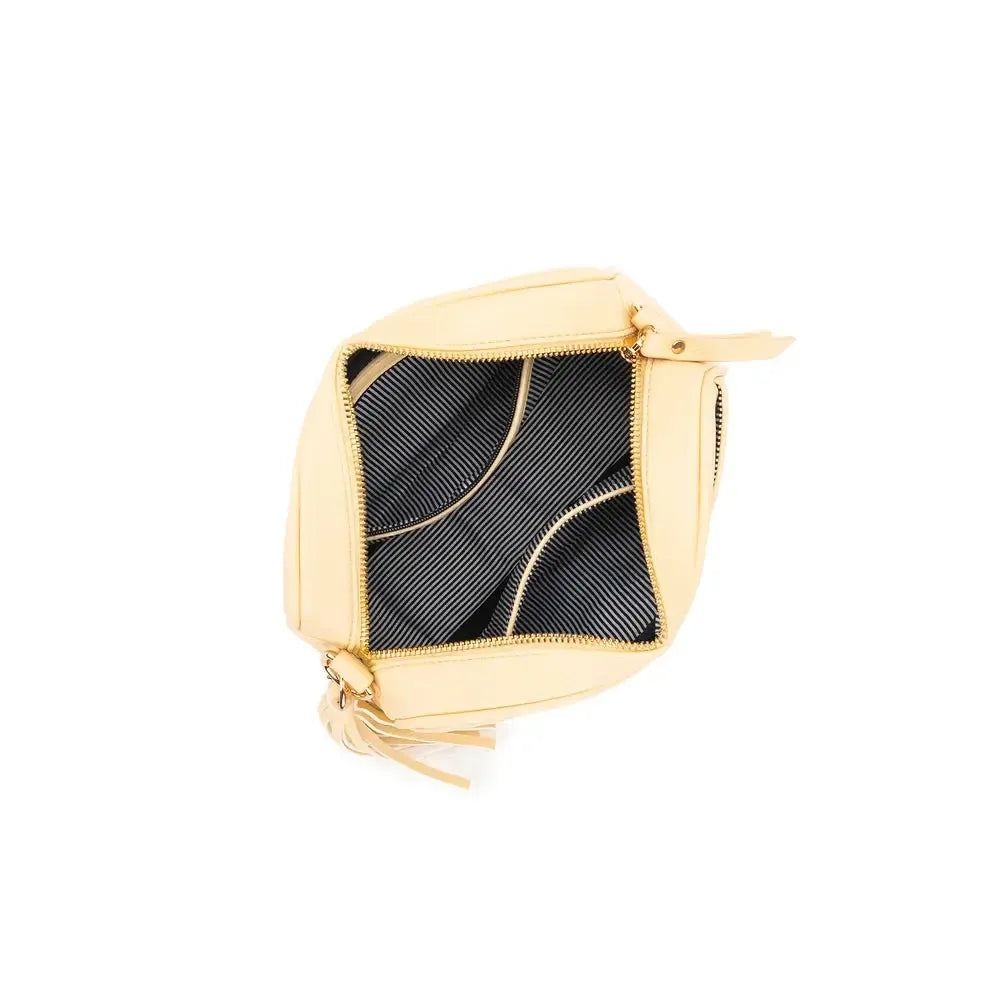 Indie Yellow Chiffon Crossbody-Bags & Clutches-Black Caviar Designs-The Bay Room