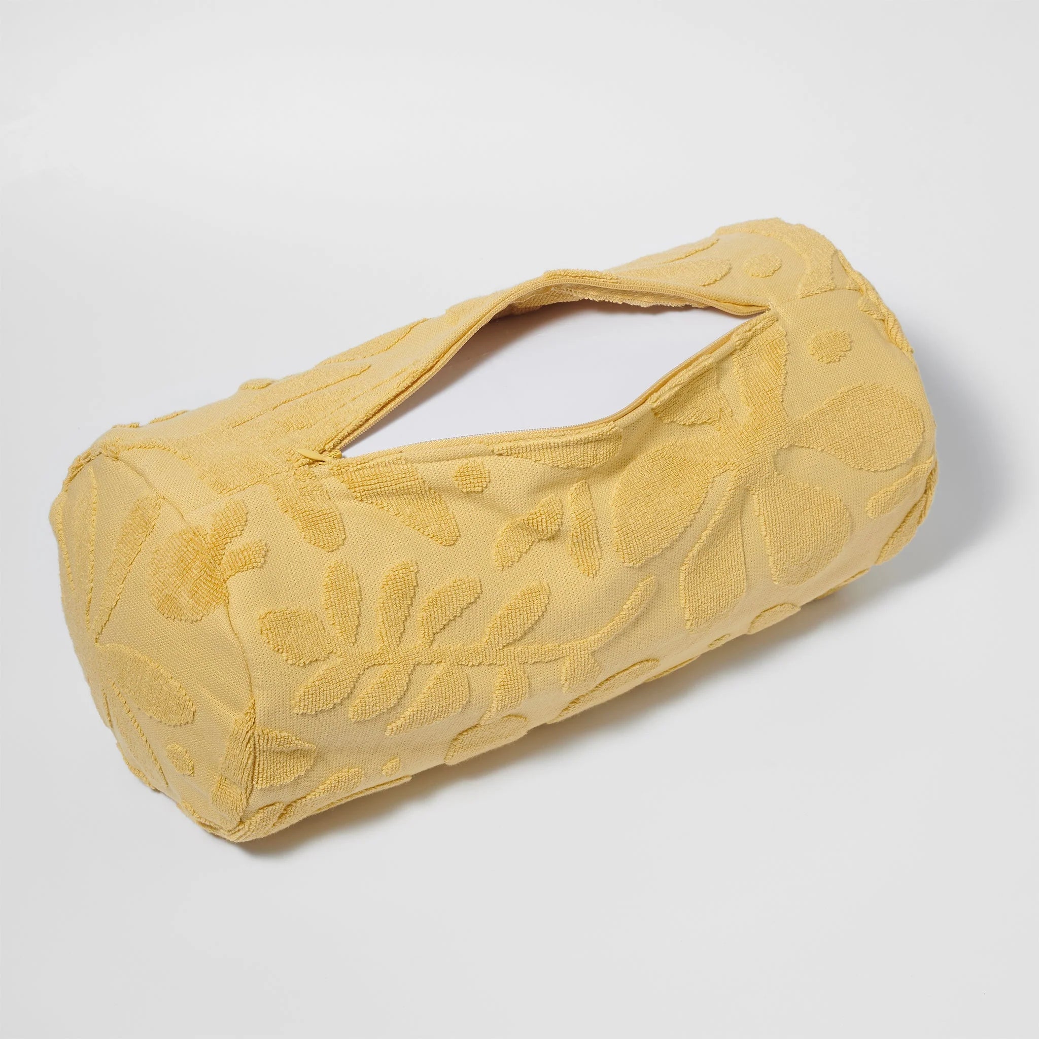 Inflatable Beach Pillow Mango Bay Golden Mustard-Travel & Outdoors-Sunny Life-The Bay Room