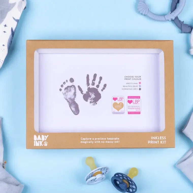 Ink-less Frame Kit - Beautiful Blue-BabyInk-The Bay Room