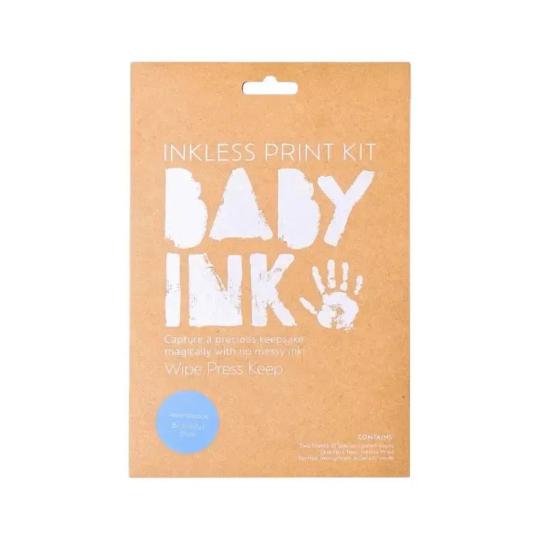 Ink-less Print Kit - Beautiful Blue-BabyInk-The Bay Room