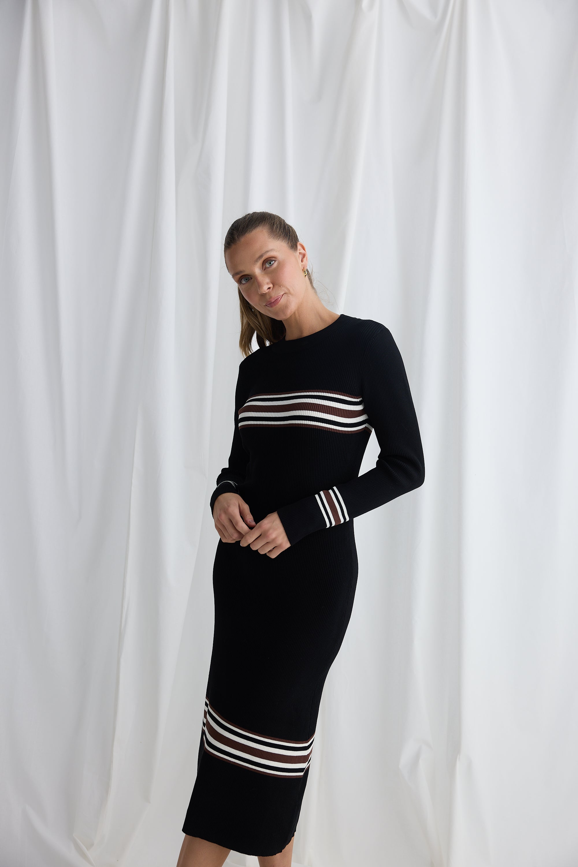 Inspection Dress - Black-Dresses-Home Love-The Bay Room