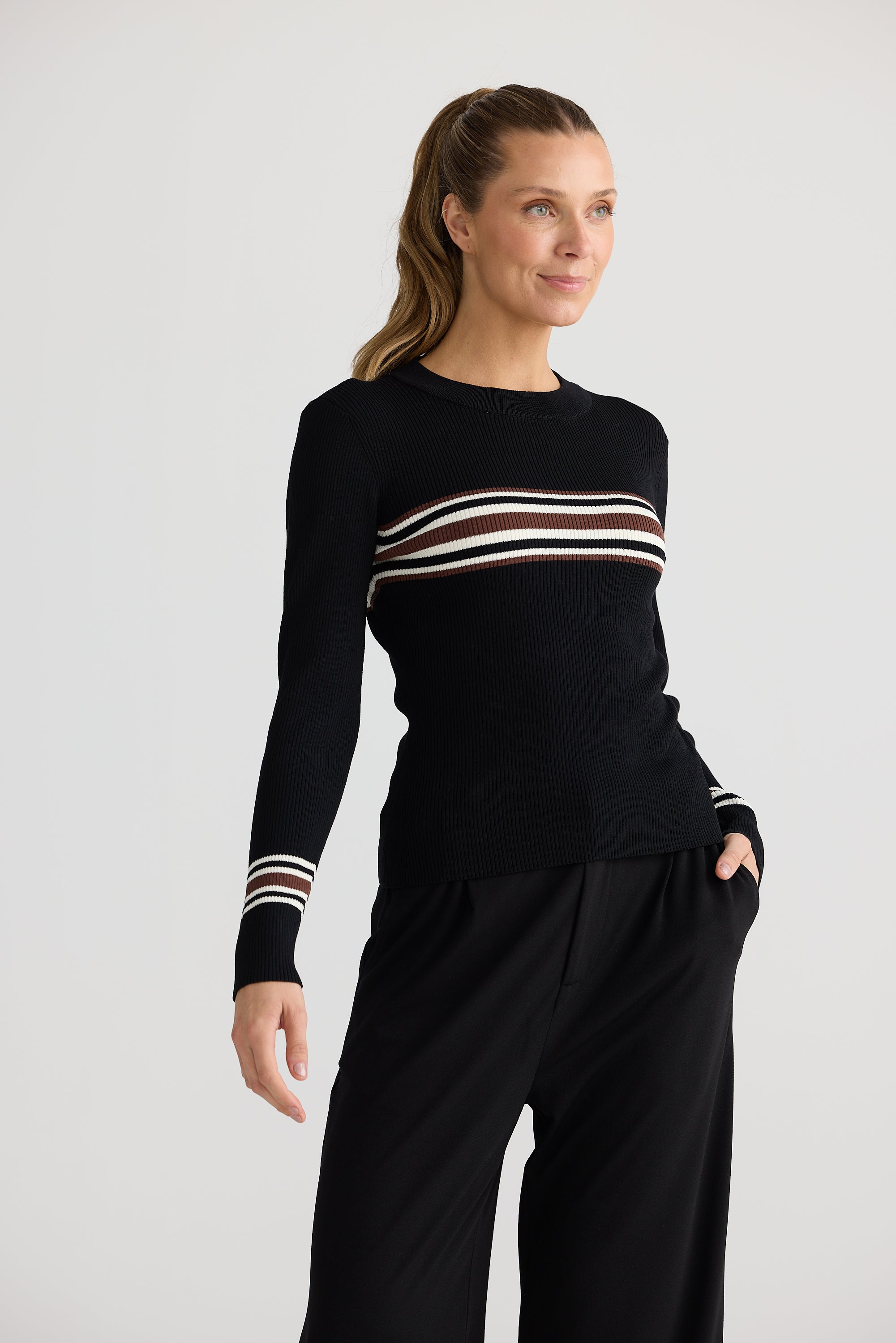 Inspection Top - Black-Tops-Home Love-The Bay Room