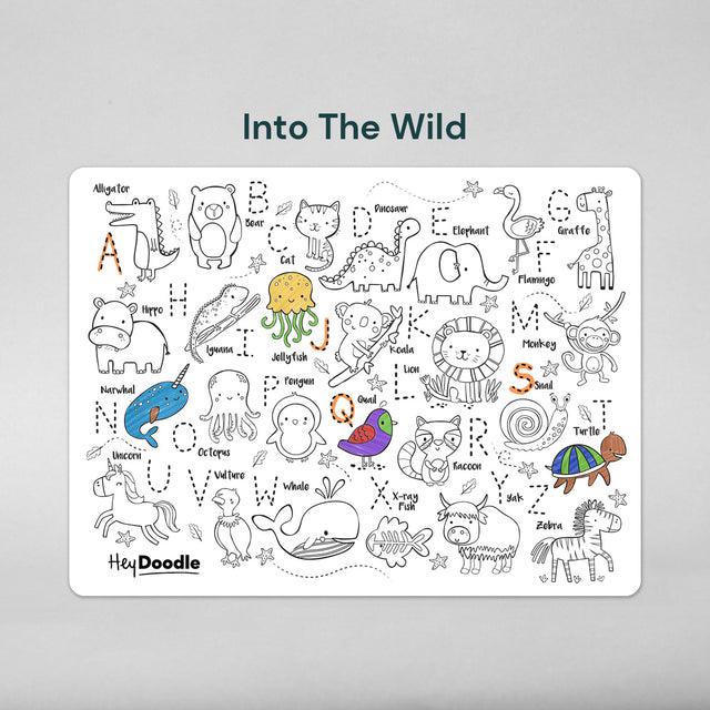 Into the Wild Classic Mat-Toys-Hey Doodle-The Bay Room