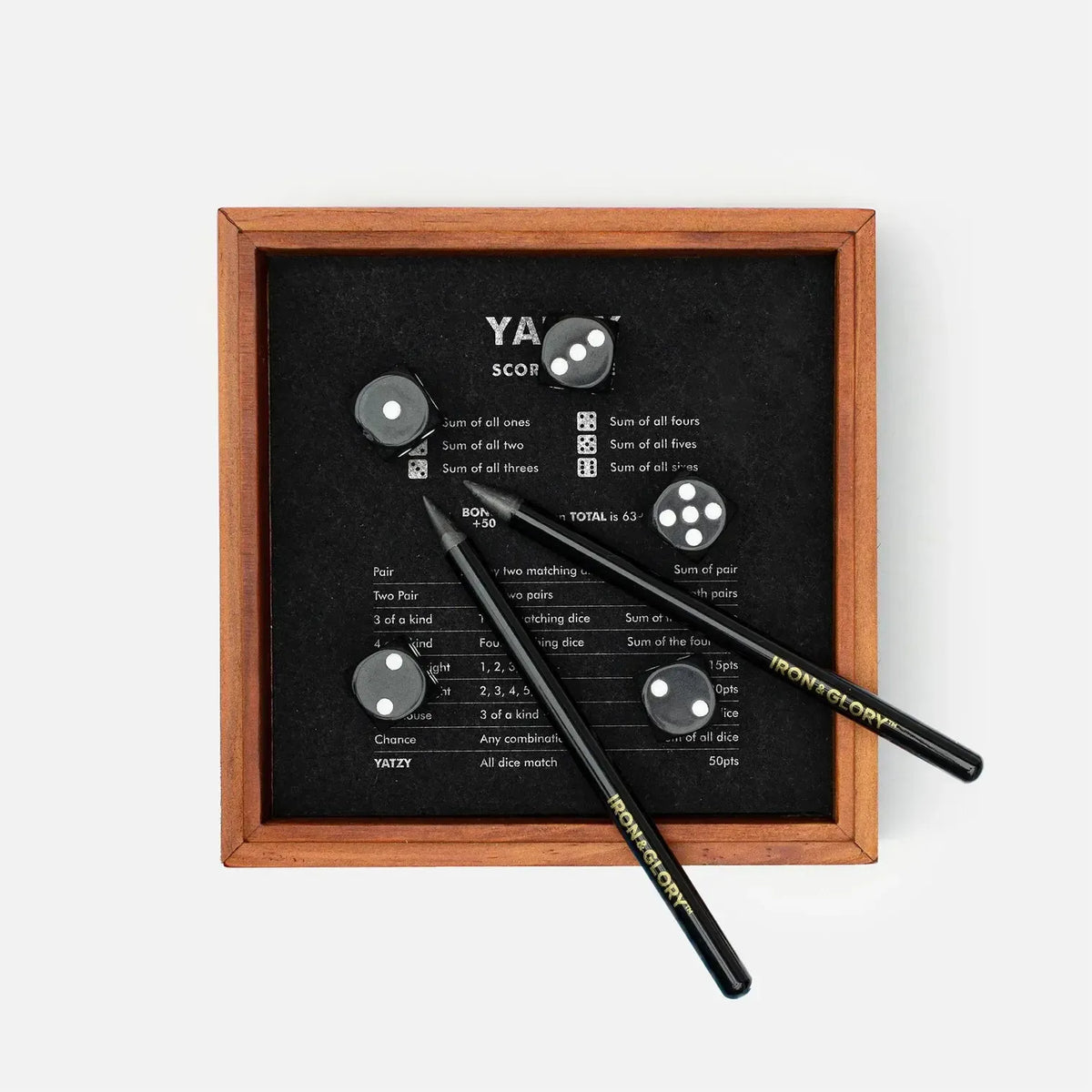Iron & Glory - Yatzy-Fun & Games-Luckies-The Bay Room