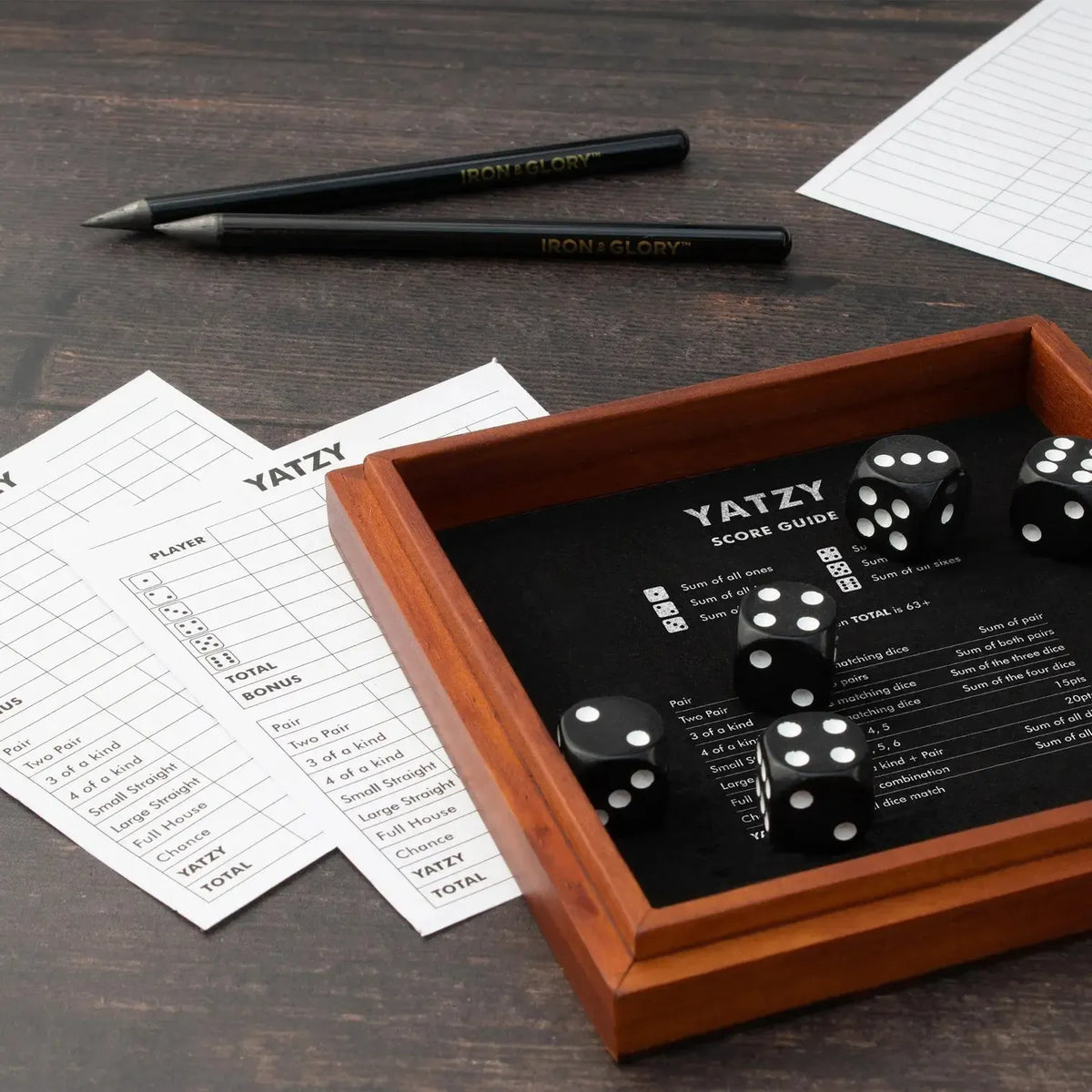 Iron & Glory - Yatzy-Fun & Games-Luckies-The Bay Room