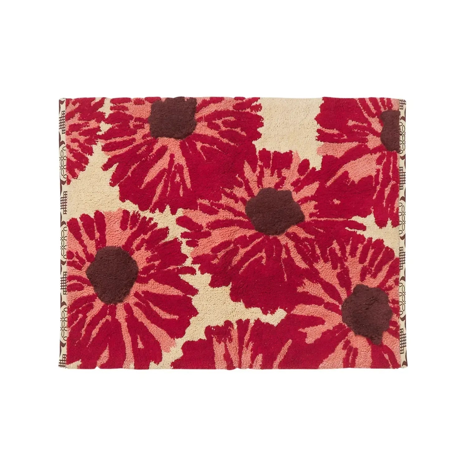 Isabella Bath Mat - Crimson-Soft Furnishings-Sage & Clare-The Bay Room