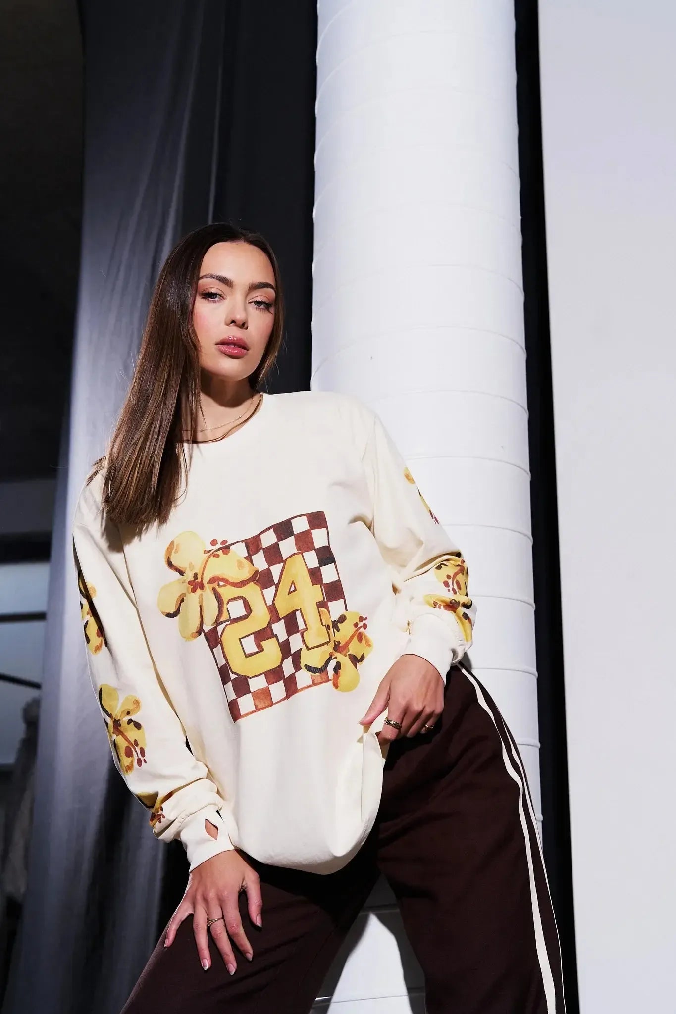 Island Sports Club Long Sleeve Top-Tops-Maku The Label-The Bay Room