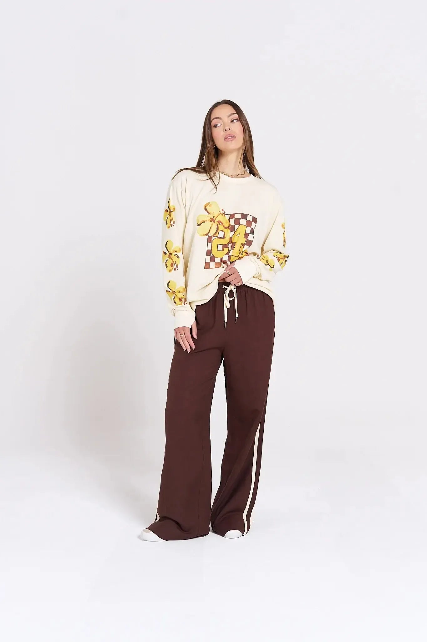 Island Sports Club Long Sleeve Top-Tops-Maku The Label-The Bay Room