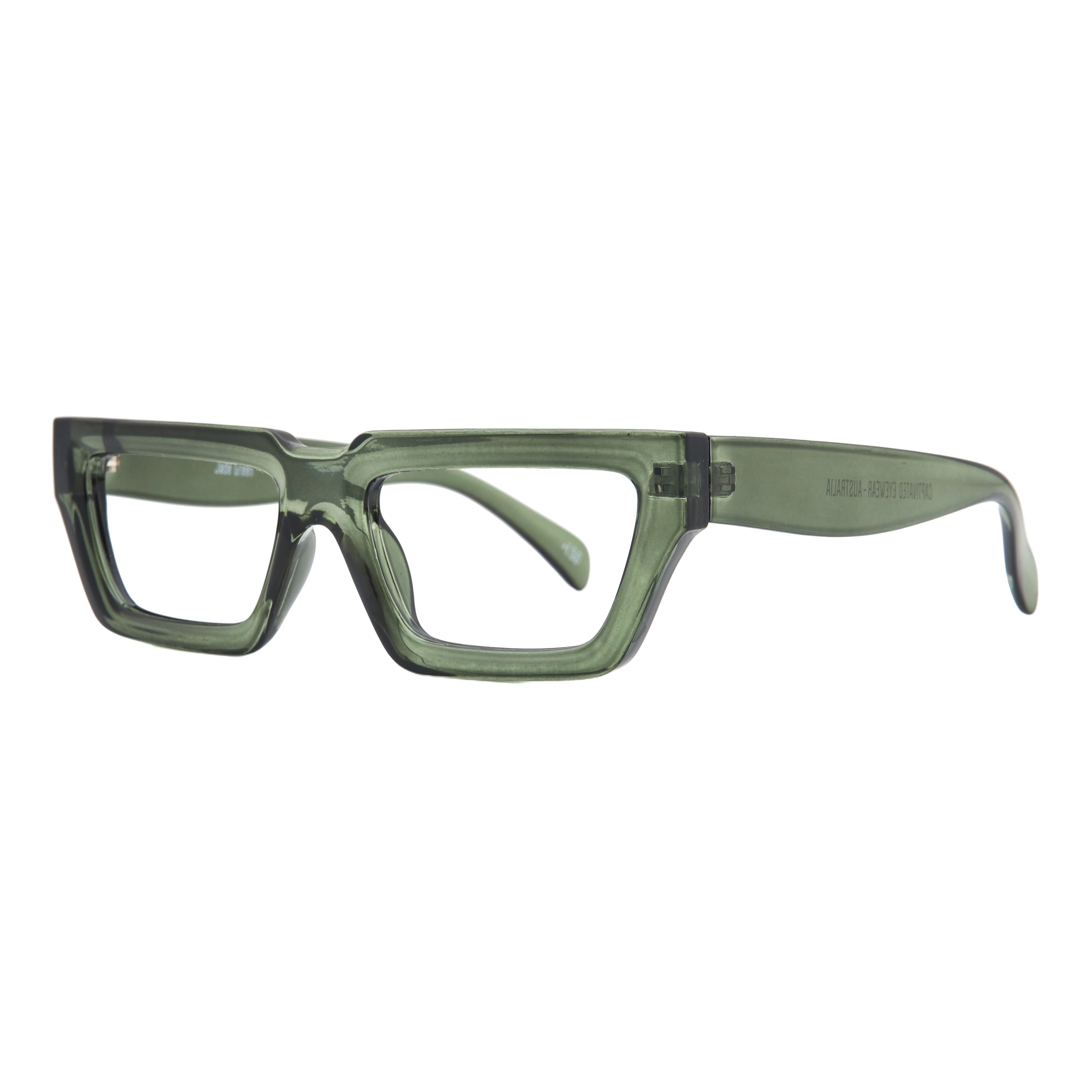 Jade Anti-Blue Reading Glasses - Green-Headwear & Sunglasses-Captivated Soul-The Bay Room