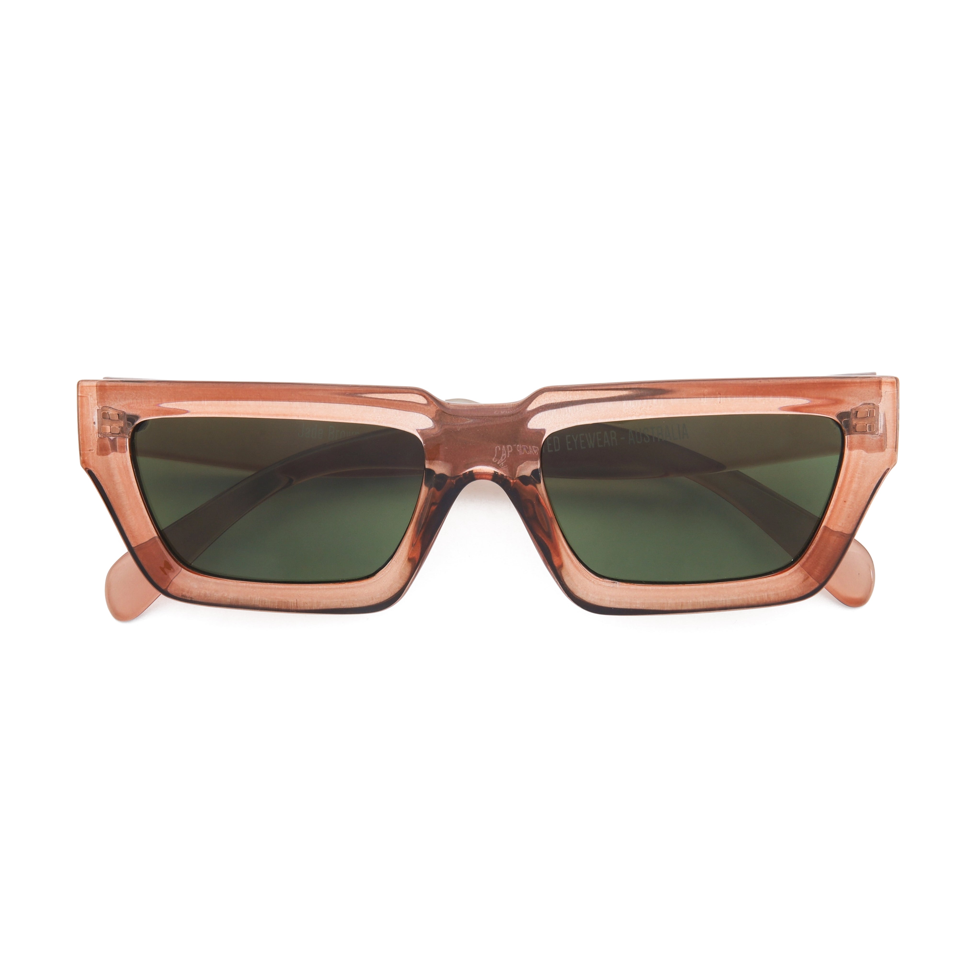 Jade Sunglasses - Brown-Headwear & Sunglasses-Captivated Soul-The Bay Room