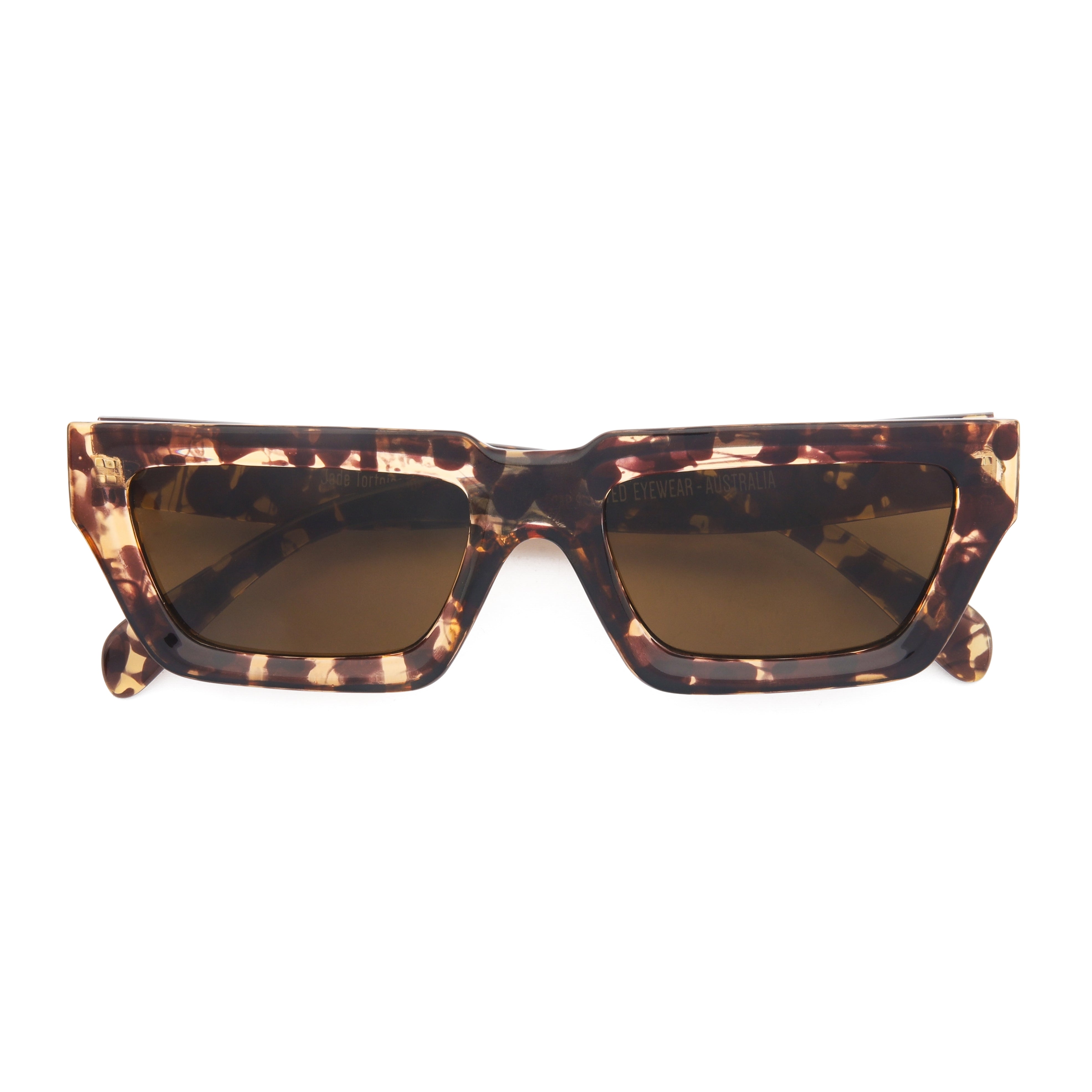 Jade Sunglasses - Tortoise Shell-Headwear & Sunglasses-Captivated Soul-The Bay Room