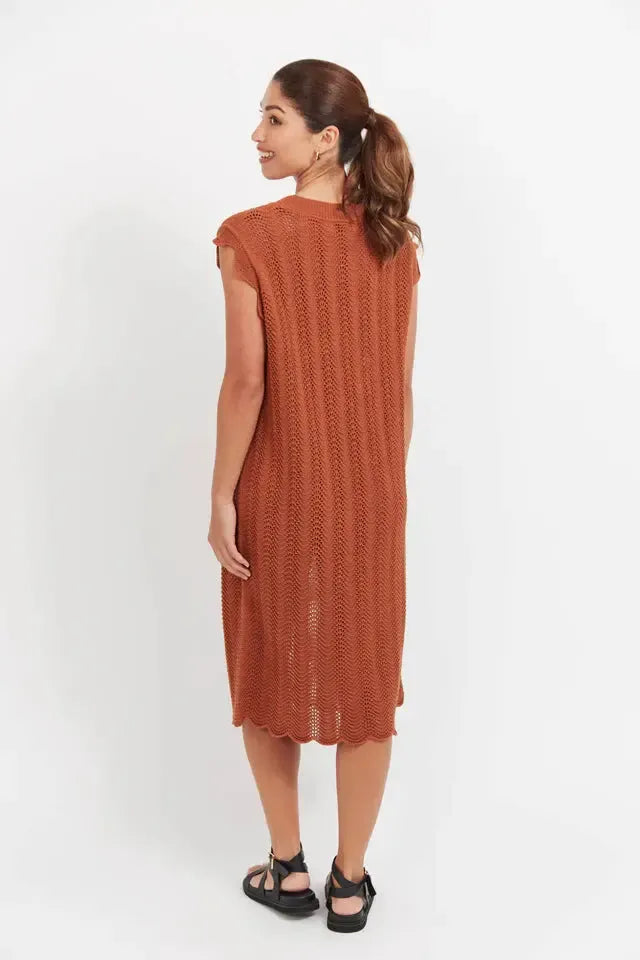 Jamaica Knit Dress - Tan-Dresses-Haven-The Bay Room