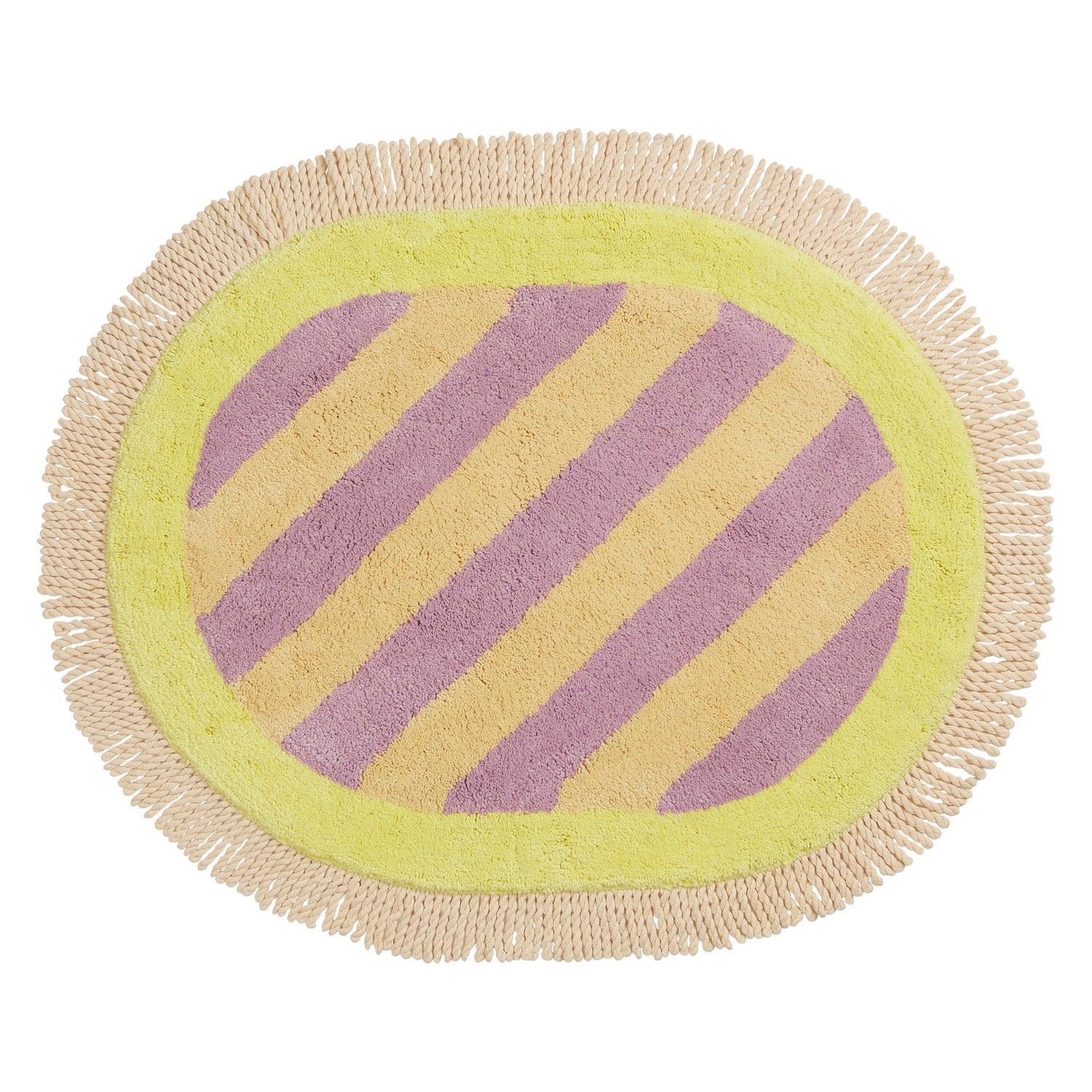 Jarita Bath Mat - Mauve-Soft Furnishings-Sage & Clare-The Bay Room