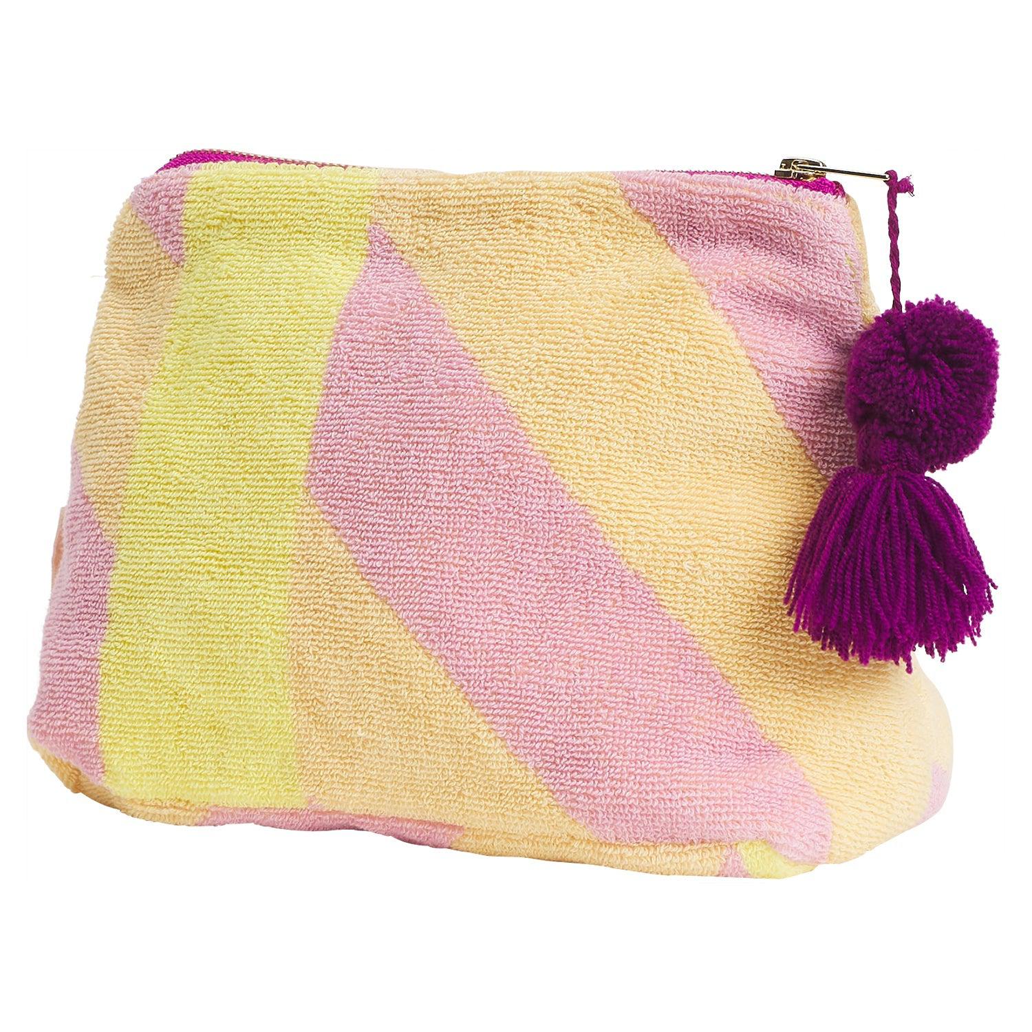 Jarita Terry Pouch - Mauve-Beauty & Well-Being-Sage & Clare-The Bay Room