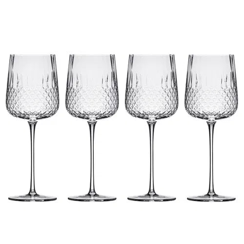 Jasper 4pk Wine Glass-Dining & Entertaining-Tempa-The Bay Room