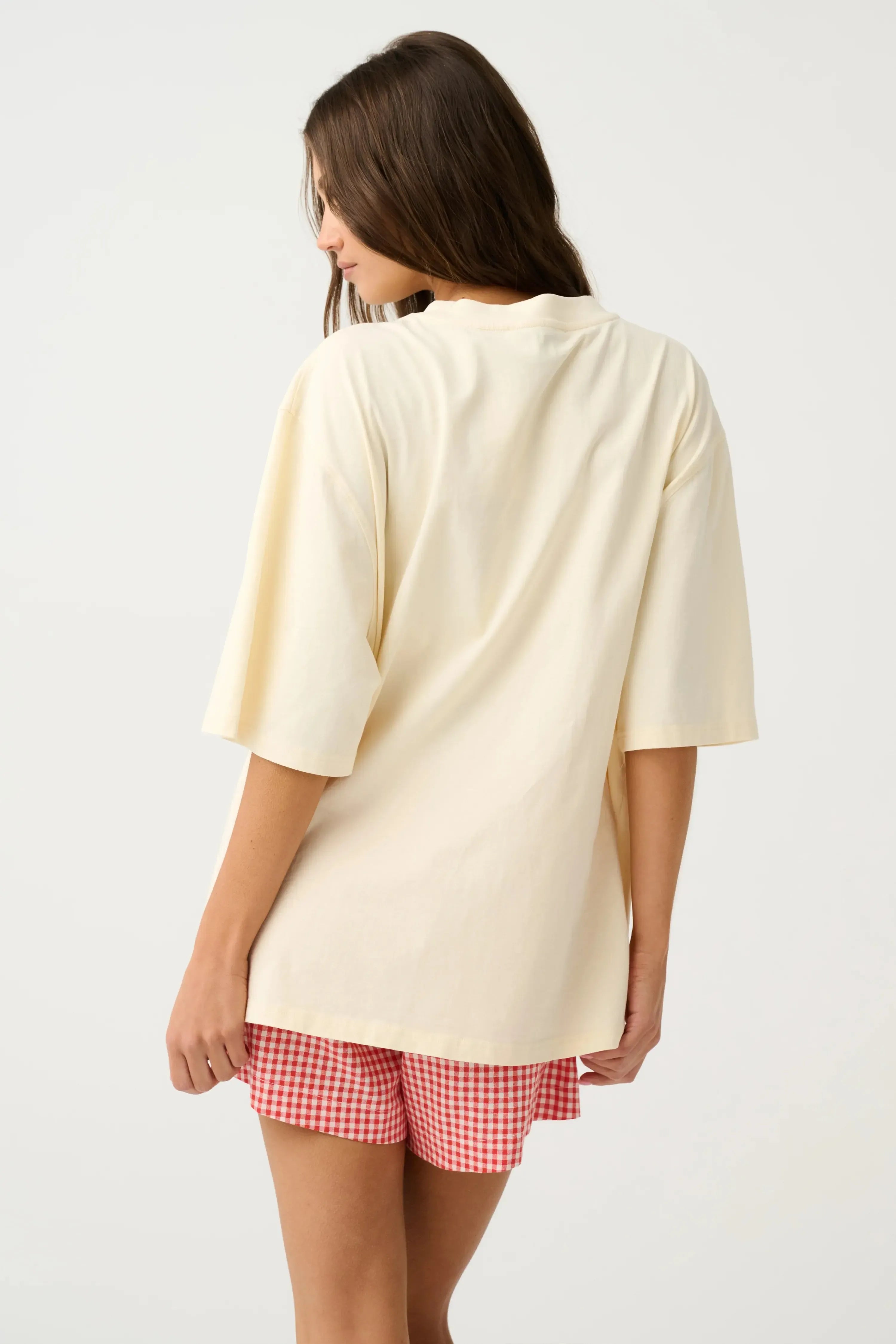 Jeana Tee - Buttermilk Leopard-Tops-Cartel & Willow-The Bay Room