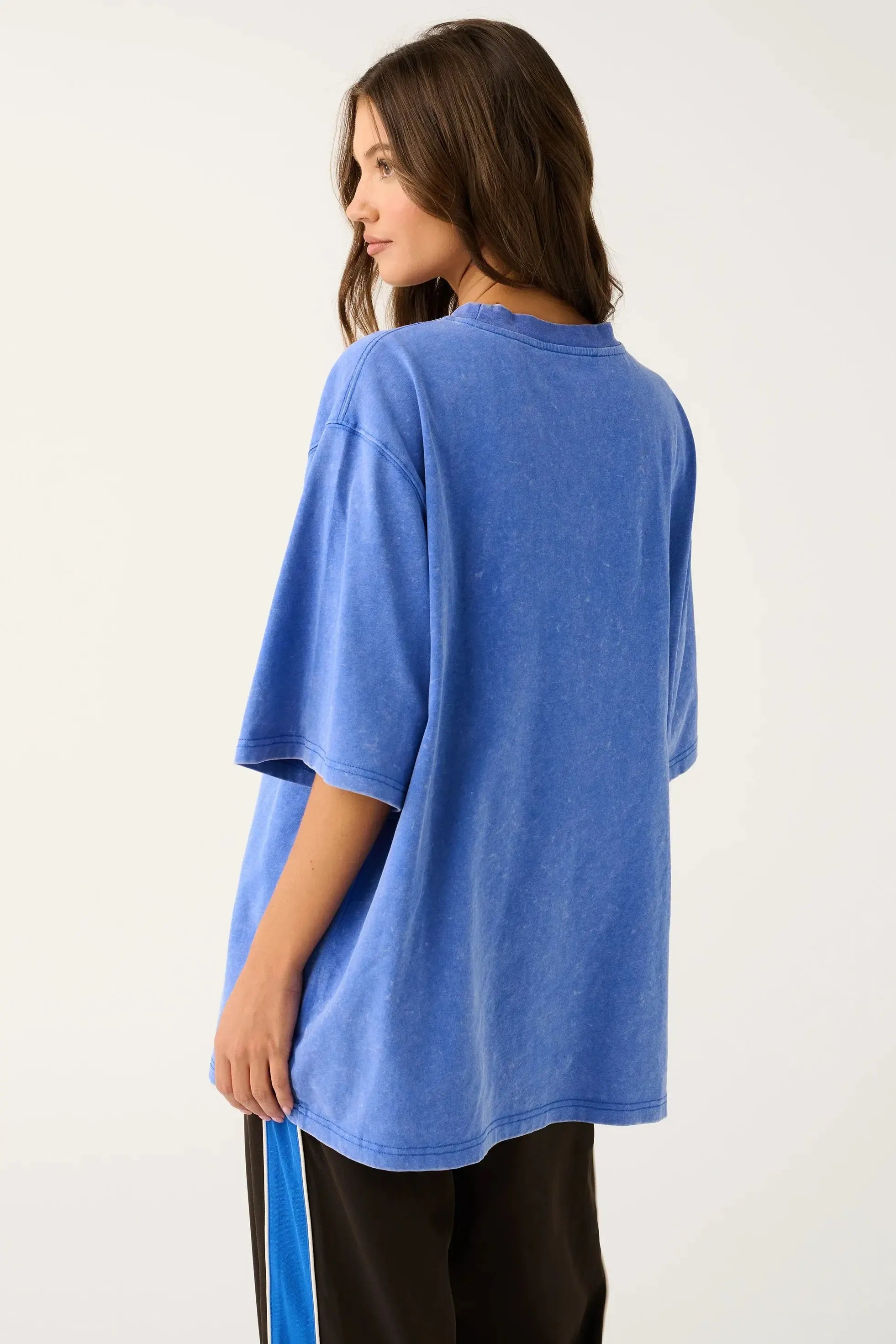 Jeana Tee - Cobalt-Tops-Cartel & Willow-The Bay Room