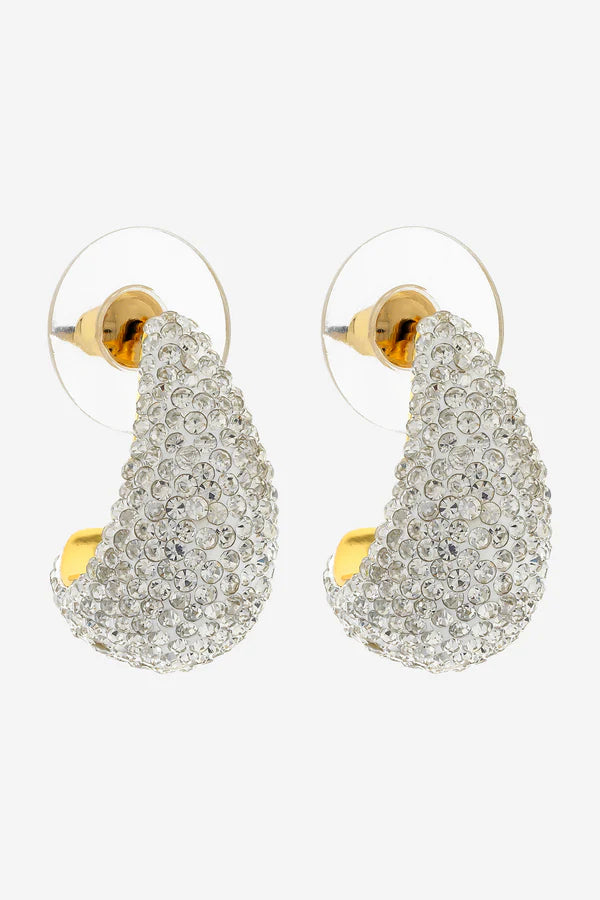 Jemma Gold Crystal Earring-Jewellery-Liberte-The Bay Room