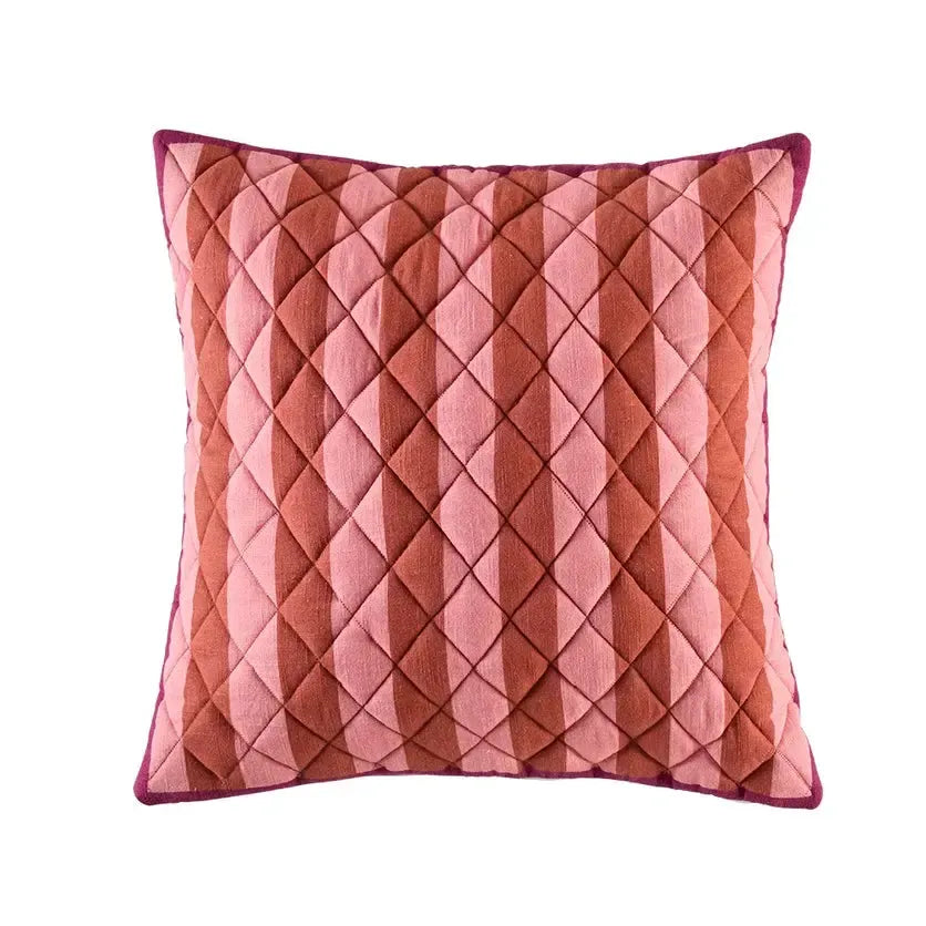 Jester Red Cushion-Soft Furnishings-KAS-The Bay Room