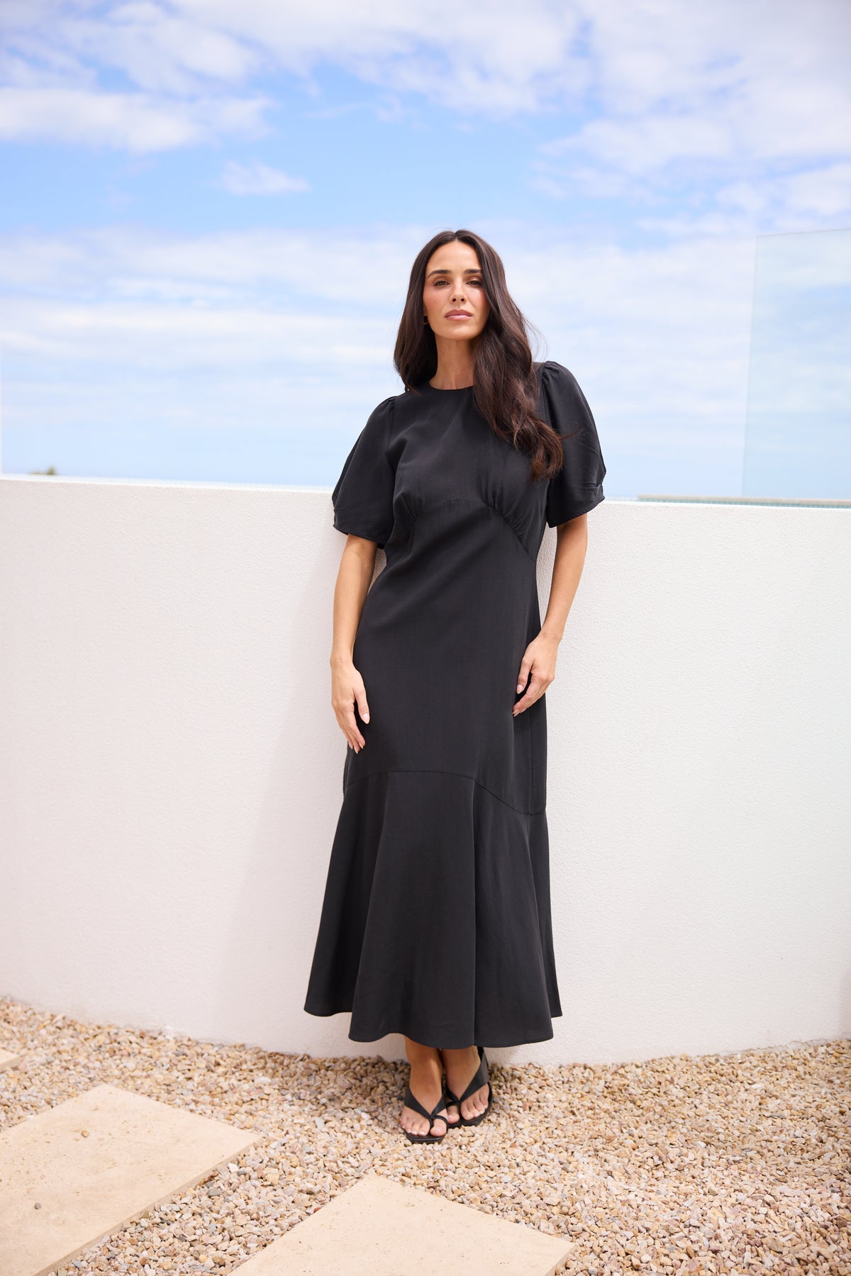 Jocelyn Dress - Black-Dresses-Brave & True-The Bay Room