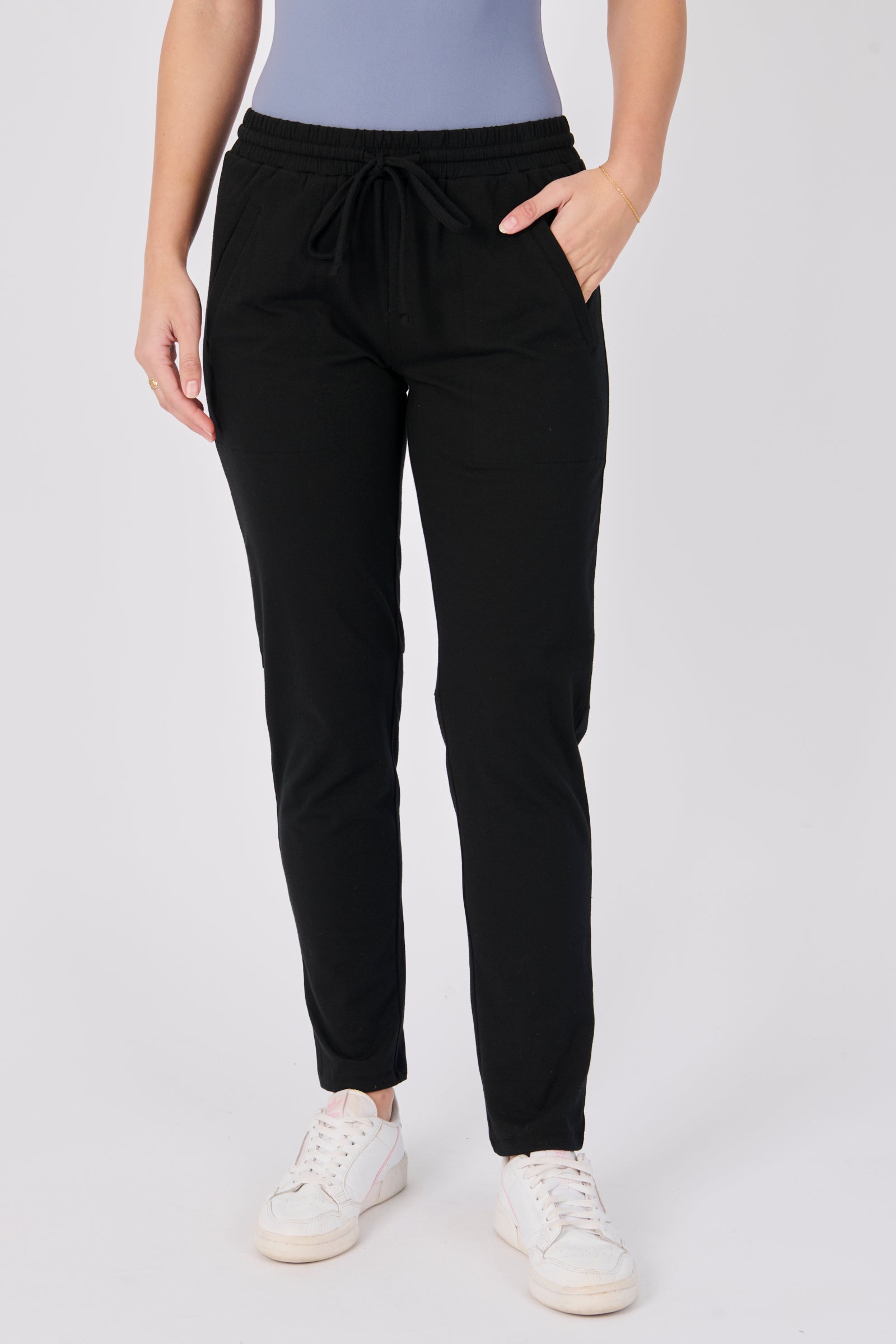 Jogger Pant - Black-Pants-One Ten Willow-The Bay Room