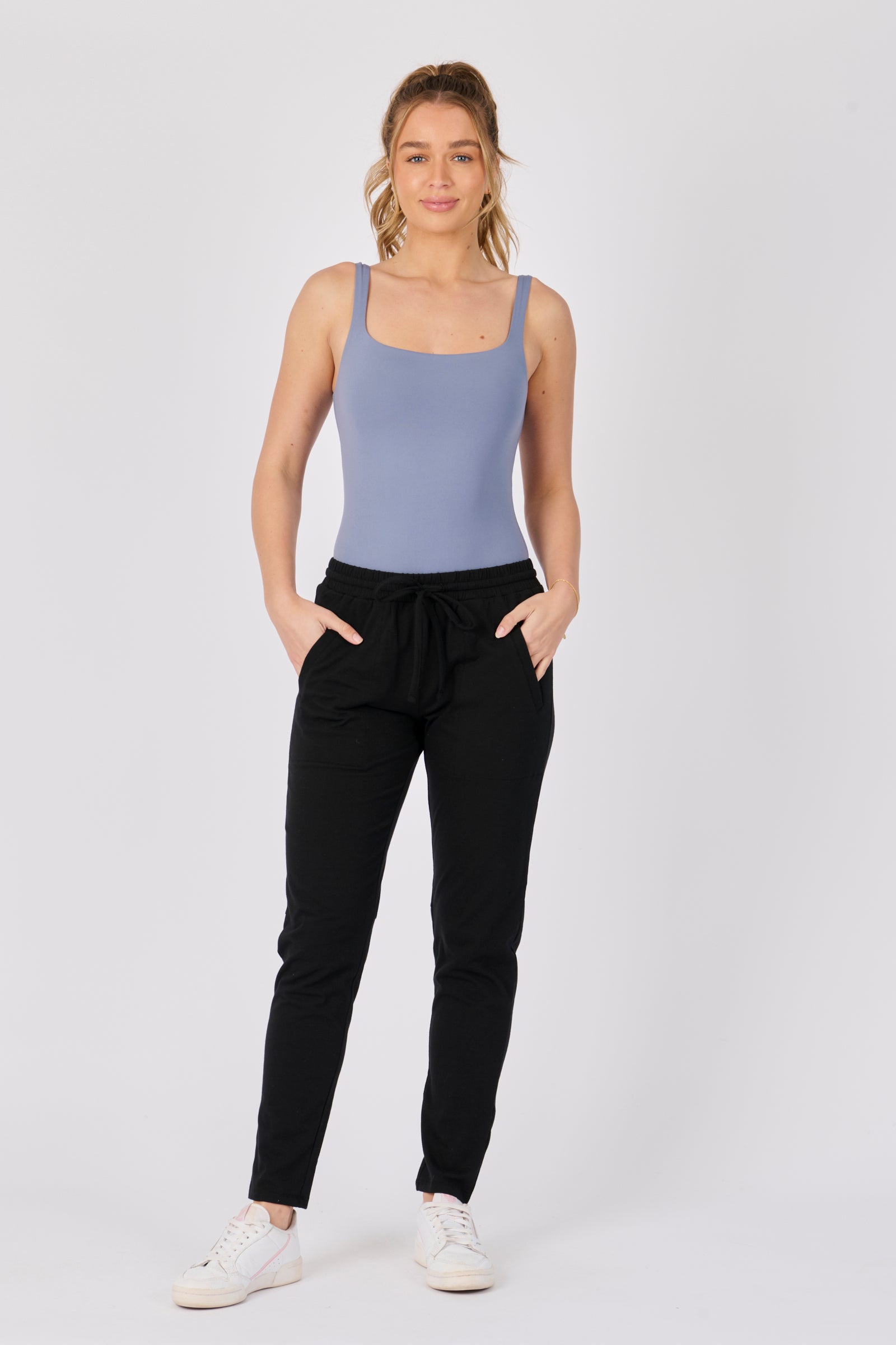 Jogger Pant - Black-Pants-One Ten Willow-The Bay Room