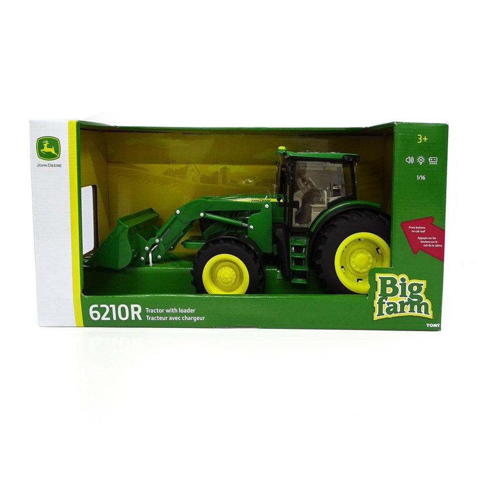 John Deere 1:16 6210R Tractor with Loader-Toys-John Deere-The Bay Room