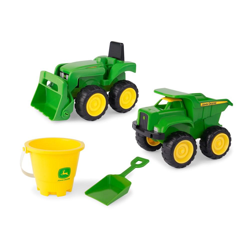 John Deere 15cm Sand Pit Value Set with Bucket and Shovel-Toys-John Deere-The Bay Room