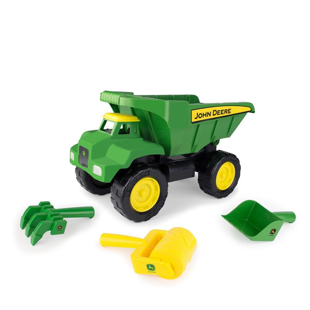 John Deere 38cm Big Scoop Dump Truck with Sand Tools-Toys-John Deere-The Bay Room