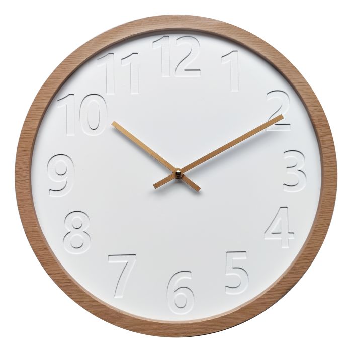 John Wall Clock 42x4.5x42cm-Wall Decor-Amalfi-The Bay Room