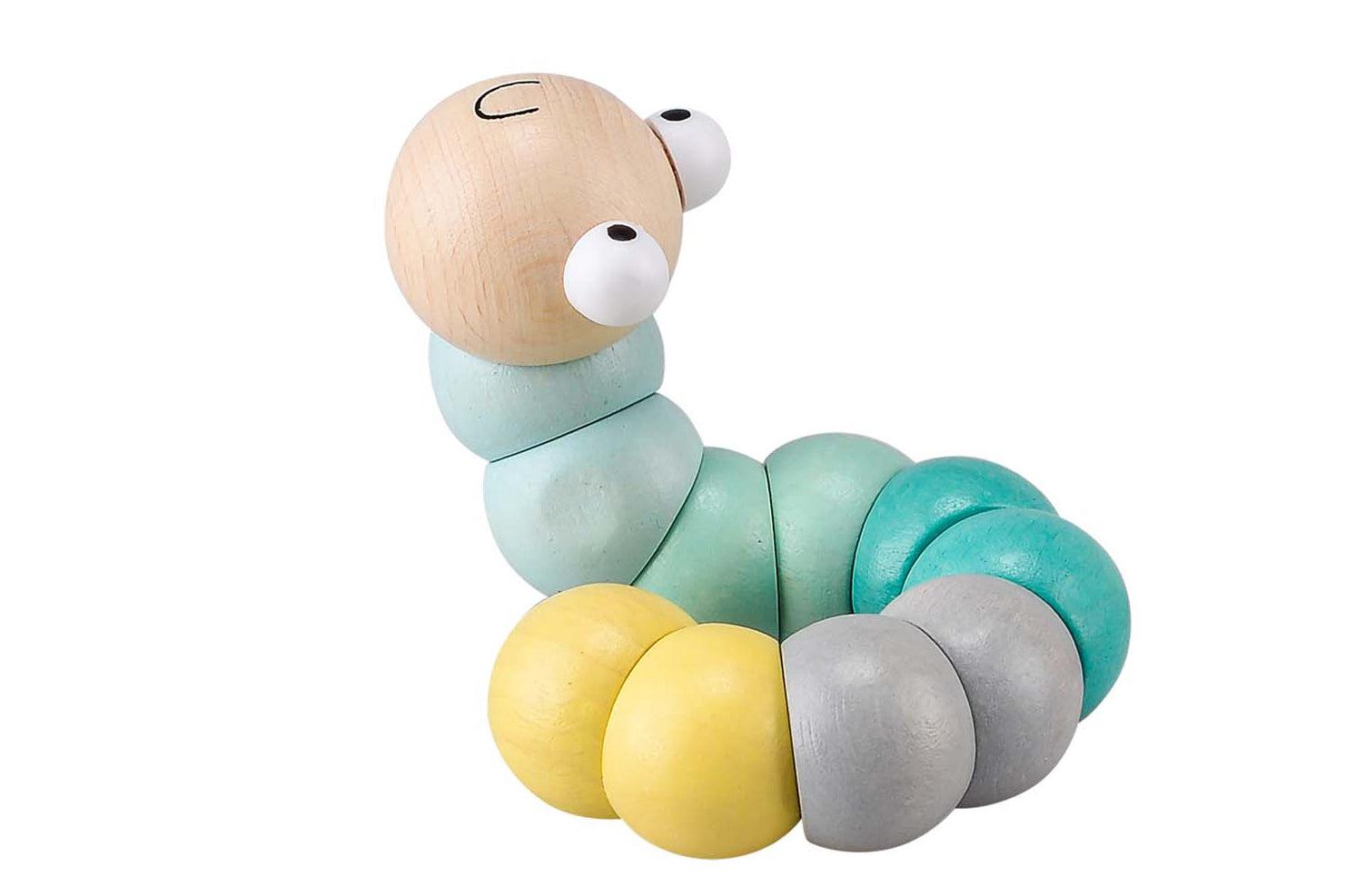 Jointed Worm-Toys-Eleganter-Pastel Blue-The Bay Room