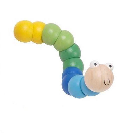 Jointed Worm-Toys-Eleganter-Blue-The Bay Room