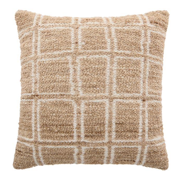 Jordi Cushion 50x50cm Natural-Soft Furnishings-Amalfi-The Bay Room