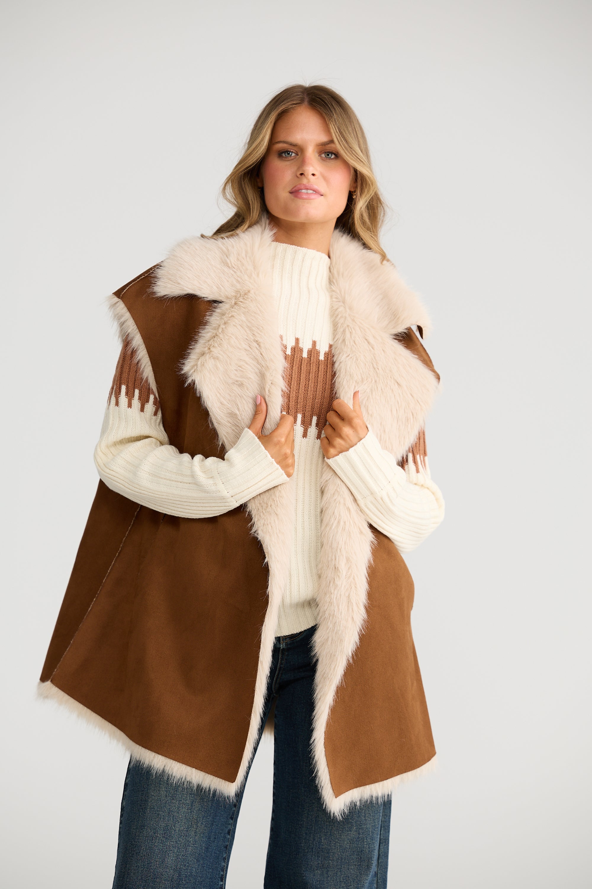 Journey Vest - Dark Tan-Jackets, Coats & Vests-Talisman-The Bay Room