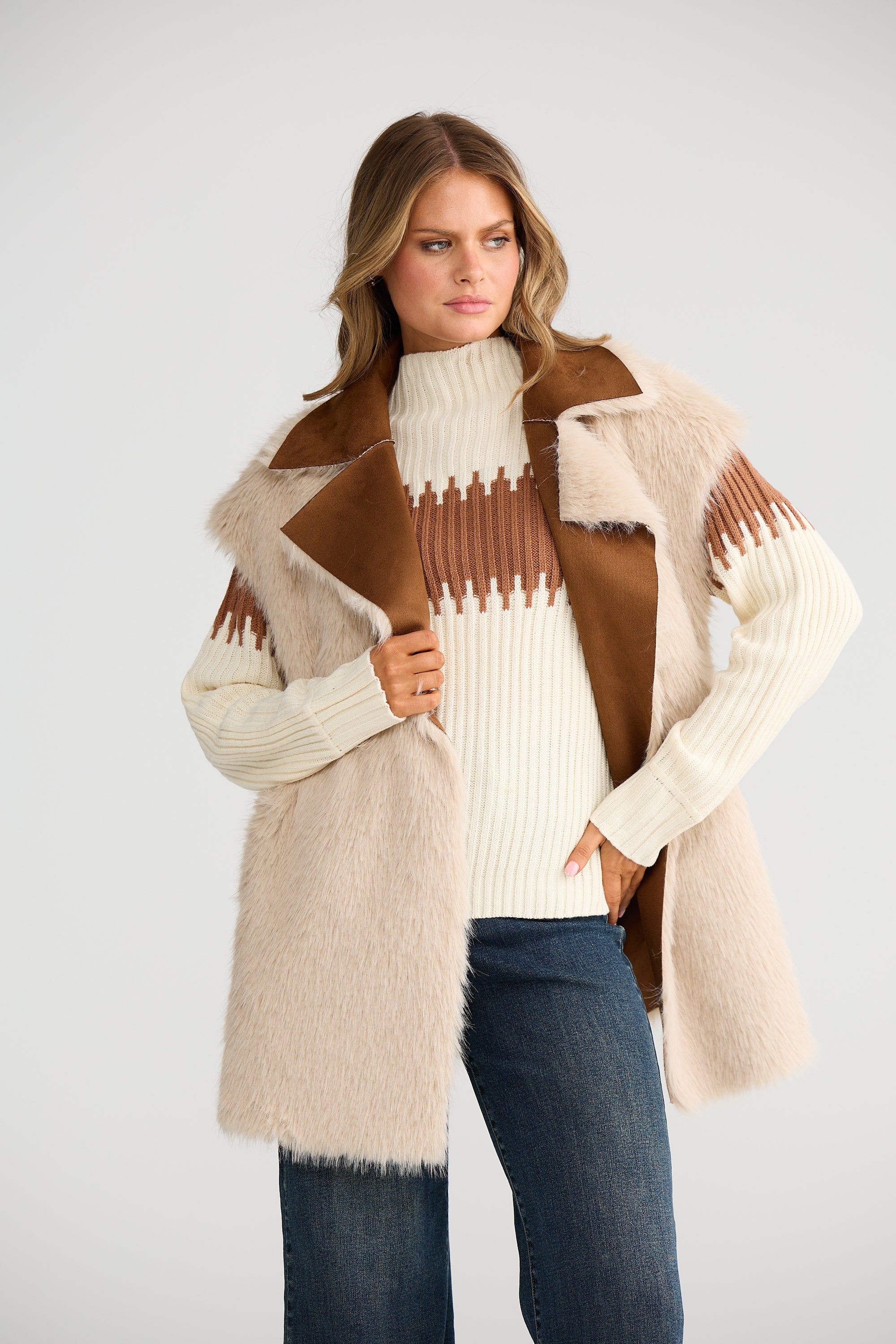 Journey Vest - Dark Tan-Jackets, Coats & Vests-Talisman-The Bay Room